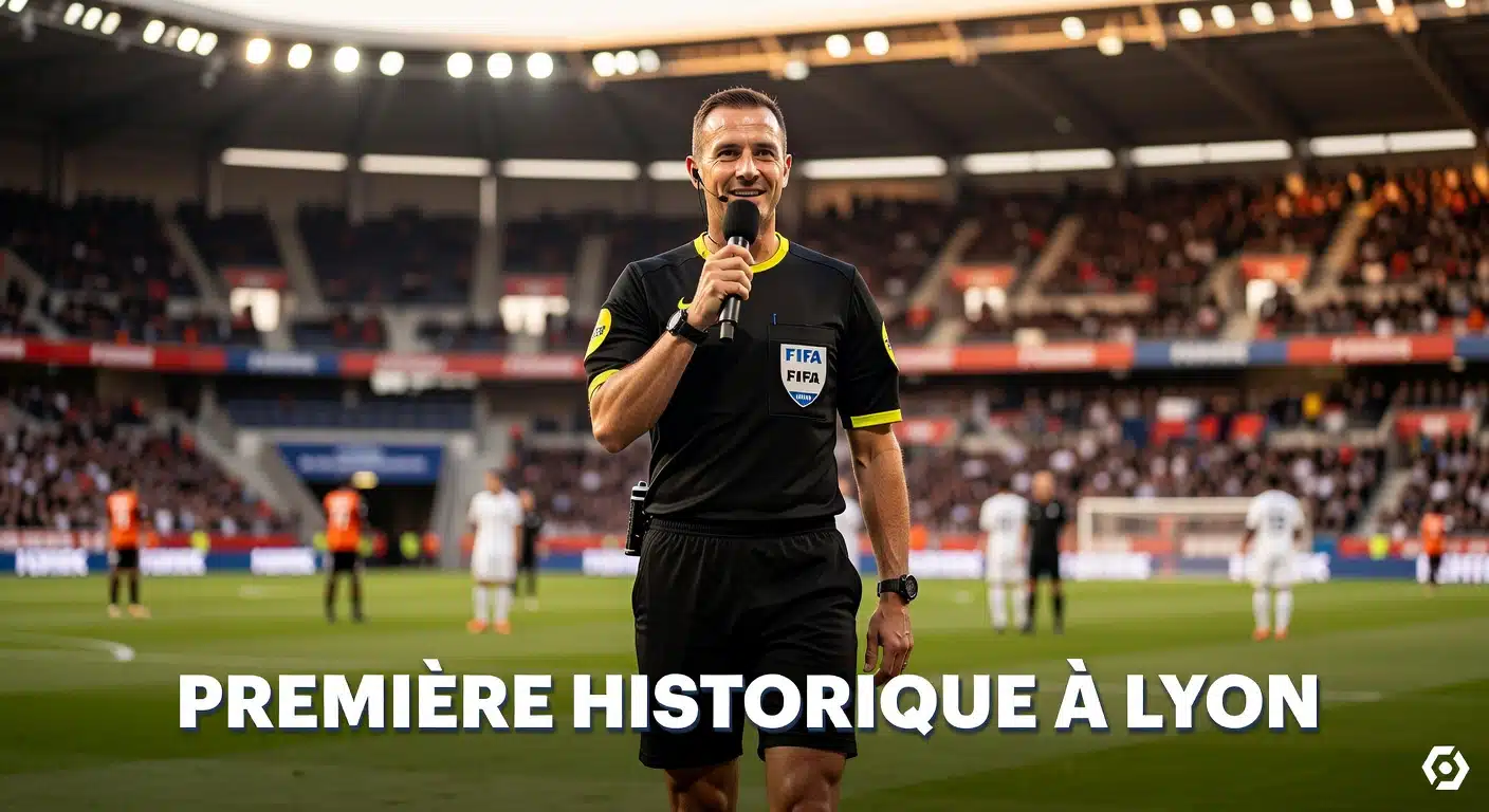 OL-Lorient : Quand la voix de l’arbitre résonne, la Ligue 1 bascule dans une nouvelle ère