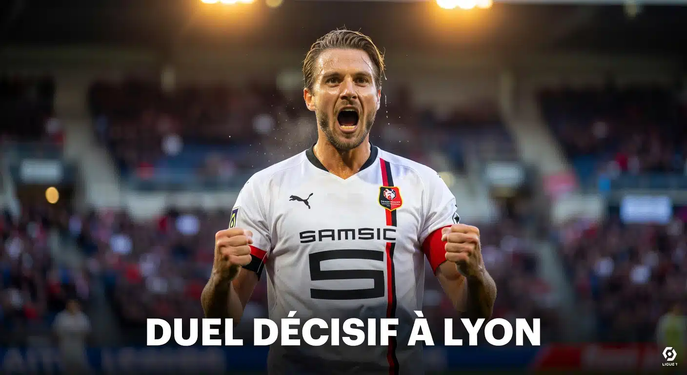 Lyon-Rennes : Un Duel Sous Haute Tension, Suivez le Match en Direct et Plongez au Cœur de l’Action !