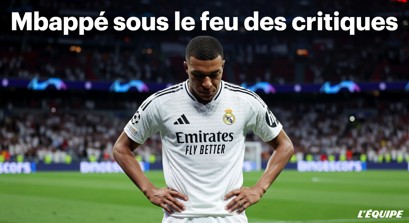 Mbappé sous le feu des critiques : le Real Madrid cherche un coupable
