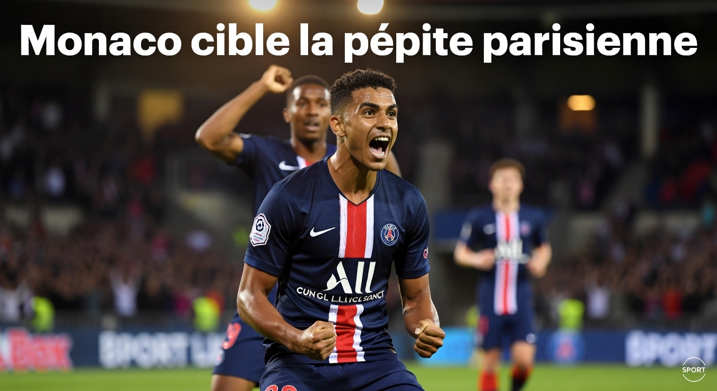 Un prodige du PSG dans le viseur de Monaco : l’opération séduction est lancée
