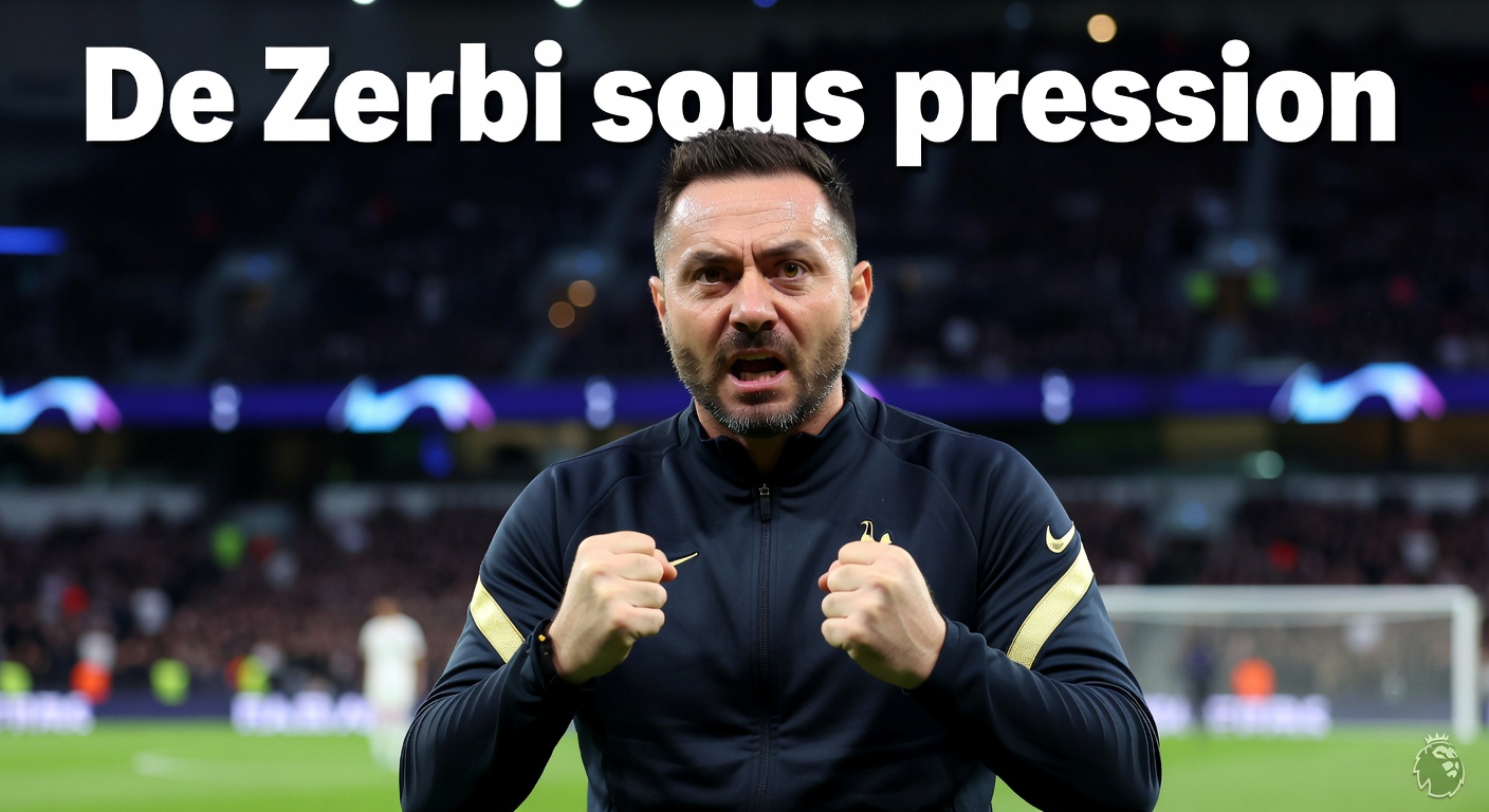 Tottenham vs Brighton : la prédiction choc de l’IA qui fait trembler les Spurs