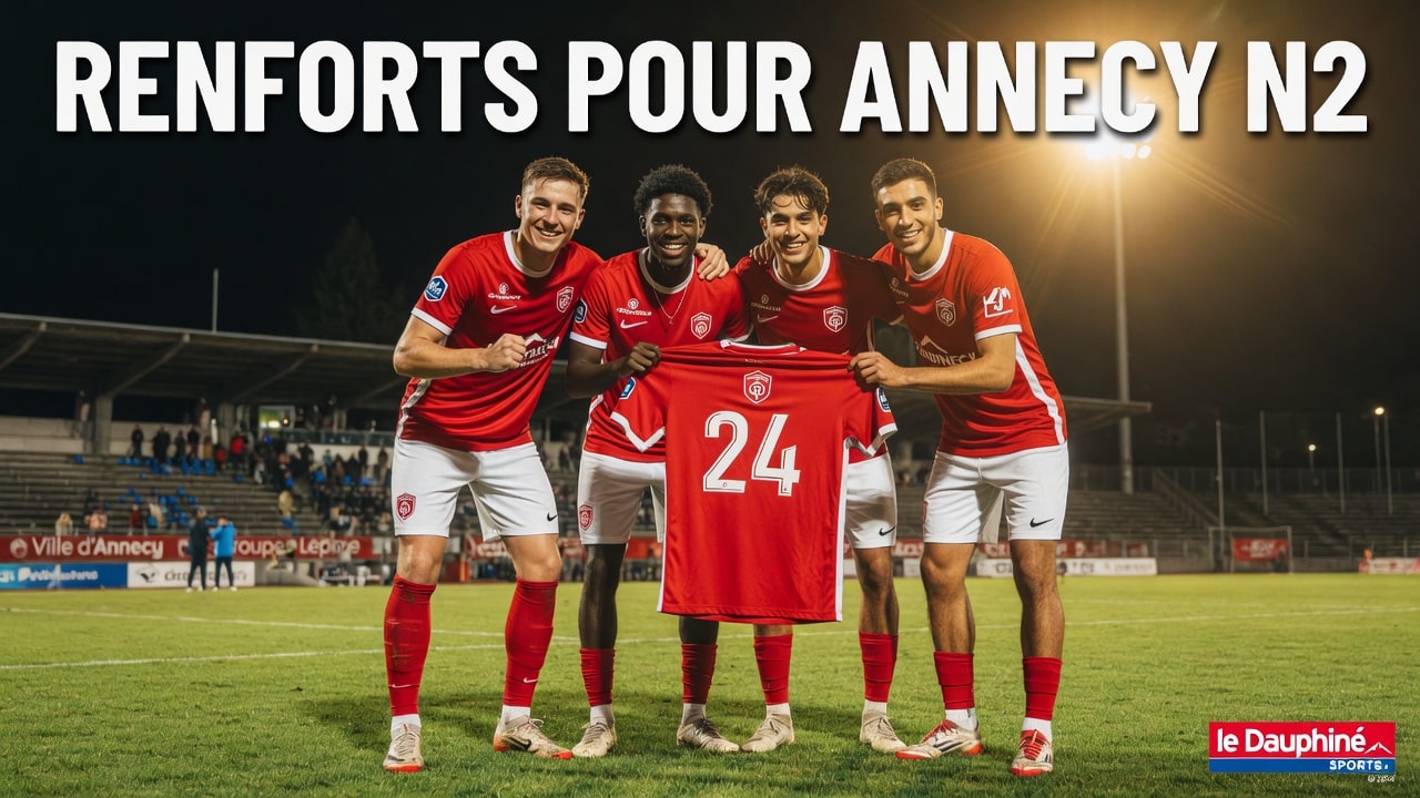 FC Annecy : Quatre Nouvelles Têtes pour la Réserve, la Surprise du National 2 ?